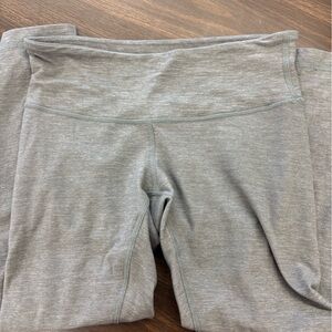 lululemon Gray crop Leggings